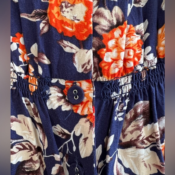ModCloth Floral Romper by Sunny Girl size Large - Picture 5 of 5